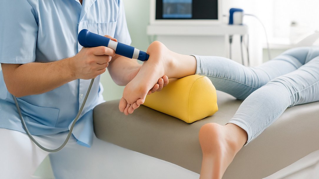 Stoßwellentherapie bei Fersenschmerz Stoßwellentherapie bei Fersenschmerz