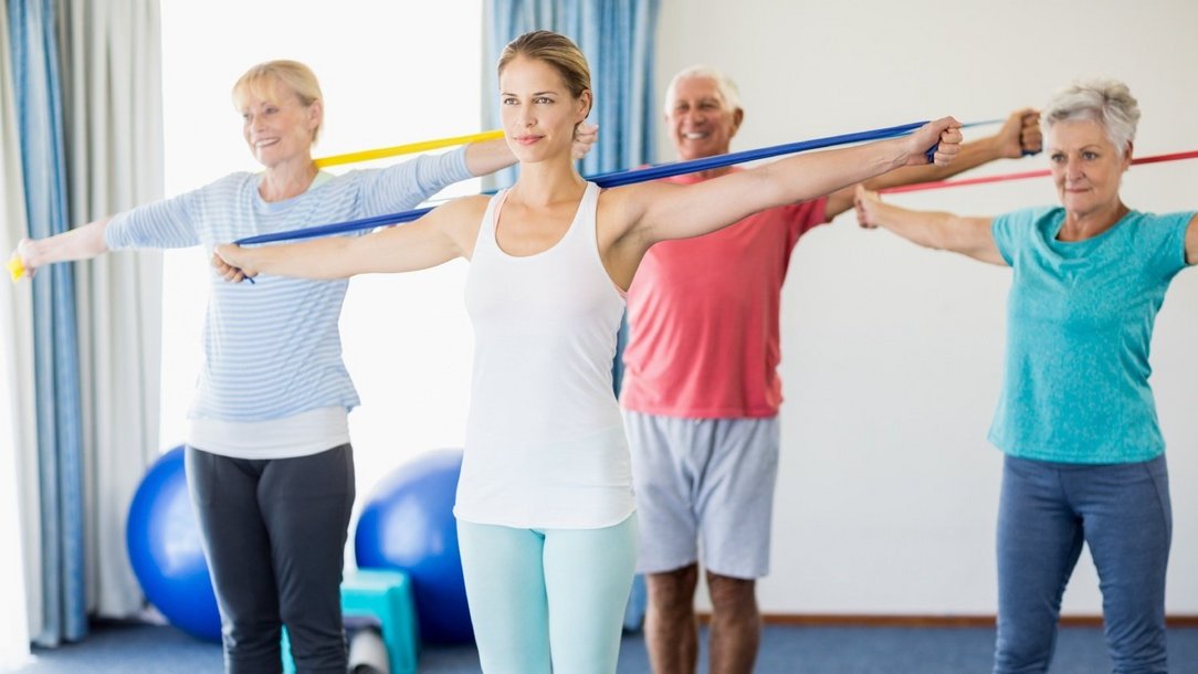 Therabänder – vier effektive Übungen für ein Ganzkörpertraining Therabänder – vier effektive Übungen für ein Ganzkörpertraining