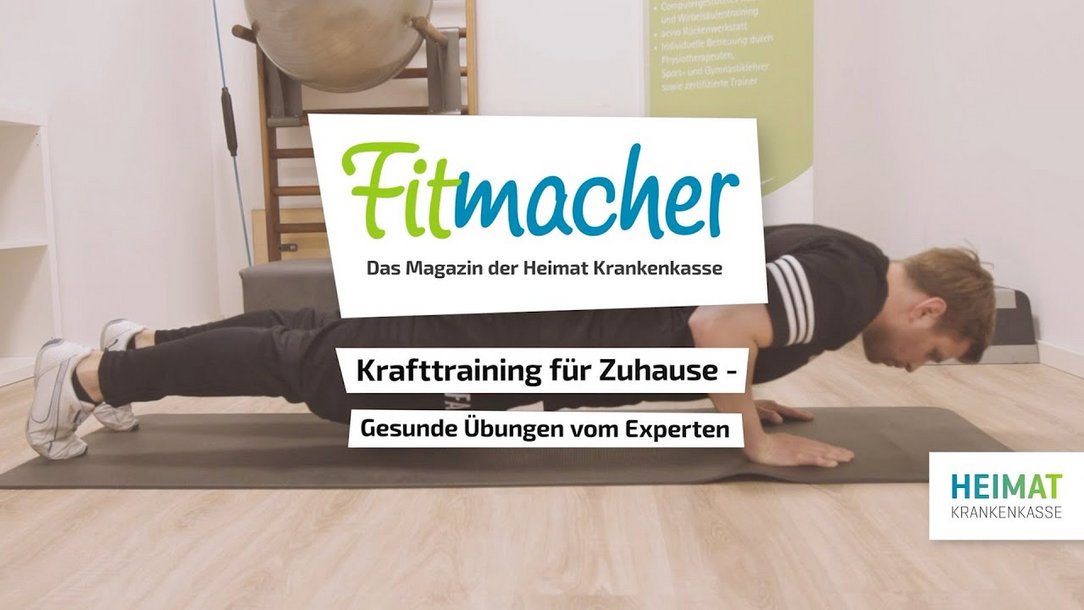 Krafttraining für Zuhause – So geht’s richtig! Krafttraining für Zuhause – So geht’s richtig!