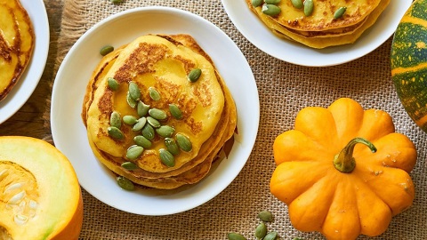 Kürbis Pancakes
